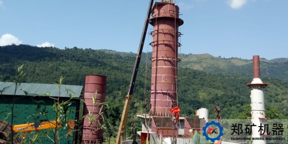 尼泊爾100TPD石灰立窯生產(chǎn)線項目